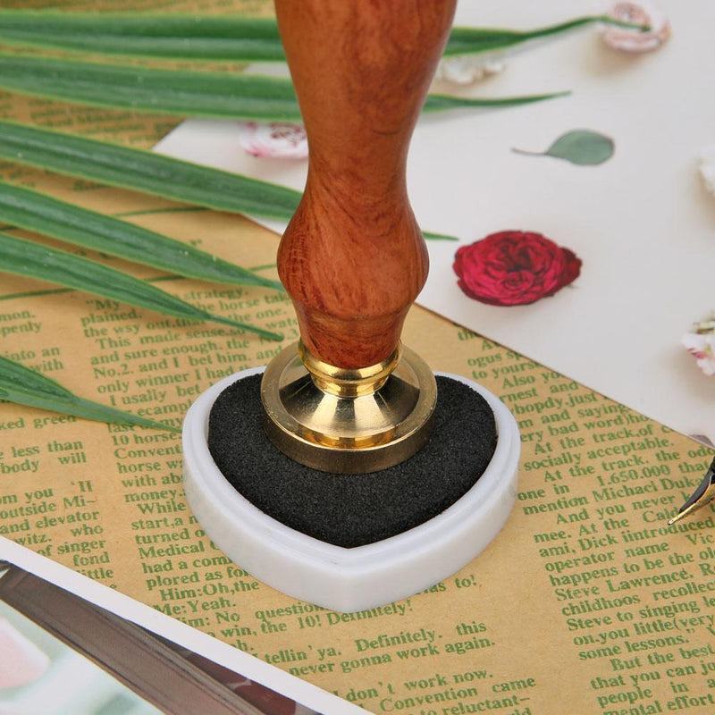 Craft Fingerprint Inkpad for DIY Scrapbooking Card Paper Decoration (Black)