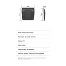 Portable Mini Laptop Invisible Stand Plastic Foldable Notebook Holder Riser