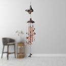 Animal Wind Chime Outdoor, Wind Bell Tubes, for Garden, Yard (Butterfly) Newly