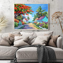 Seaside Scenery Oil Paint By Numbers DIY Acrylic Painting Home Decoration G