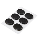 6pcs/set Snare Drum Mute Pads Silencer for Instrument Accessories (Black) Newly