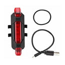 LED Waterproof USB Headlight Bicycle Lamp Front Rear Lights Bike Lights