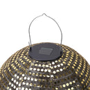 Solar Sequin Projection Lantern Outdoor Waterproof Yard Decor (Warm Light)