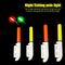 2 pcsFishing Electronic SeaRod LED Luminous Stick Pole Night Float Light Red