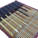 Bamboo Traditional Chinese Calligraphy Brushes Set Supplies Writing Art G8Y8