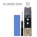 M.2 NVME NGFF SSD to USB 3.1 Adapter 2-in-1 Internal Converter Card D0I6