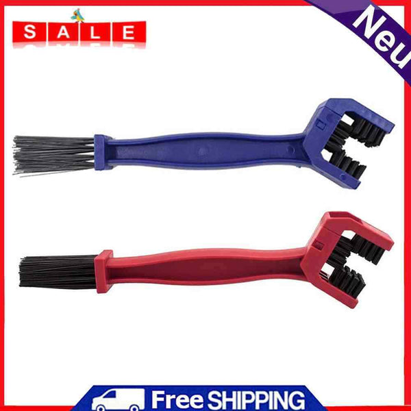 2x Bicycle Chain Cleaner Chain Scrubber Brush Cleaning Tool for Motorcycle Bike