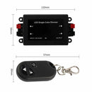 Single Color 3 Key 12V~24V LED Wireless Dimmer Controller RF remote control