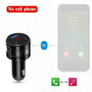 Wireless Bluetooth V5.0 Car FM Transmitter Music Player A1P8 Charging Radio R3P3