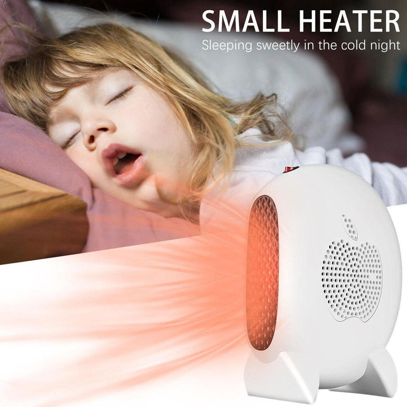 Space Heater Portable USB Heater Mini Desk Fan Heater Personal Small Electric~