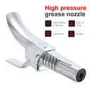 Grease Gun Coupler Cap, High Pressure, Locking Pliers Grease Nozzle for Greasing