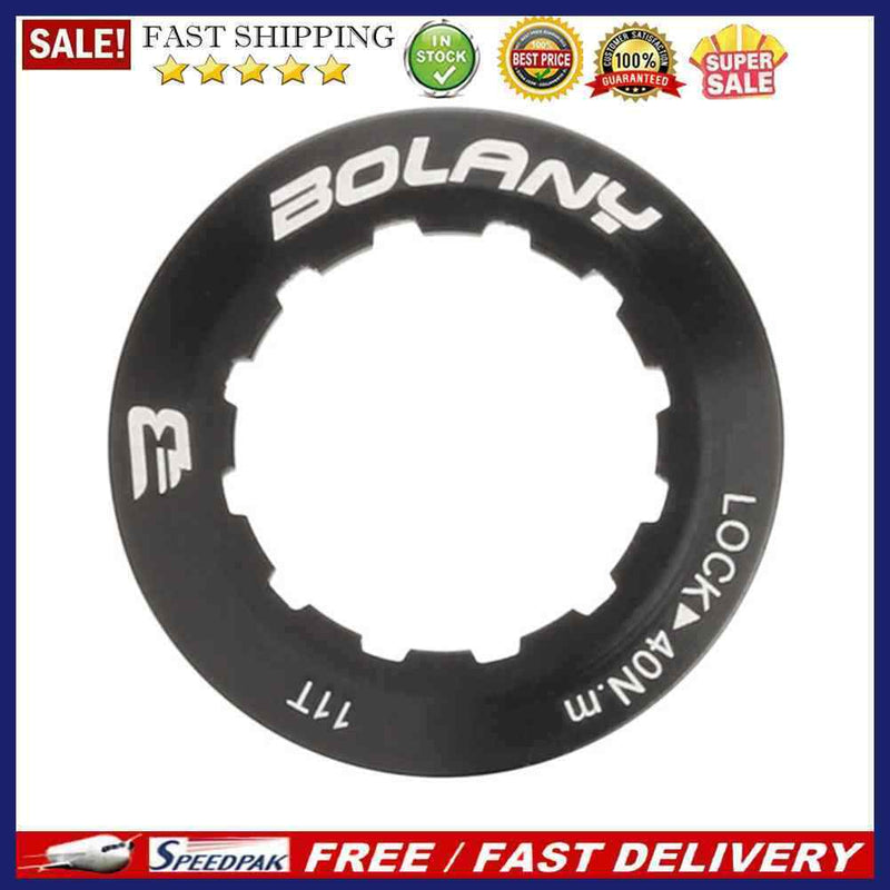 BOLANY 7075 Aluminum Alloy MTB Bike Flywheel Lock Covers Cassette Locking Rin
