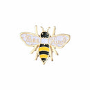 Women Men Brooch Cute Fashion Lapel Pin Bee Enamel Pins Honey Animal Badge
