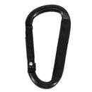 Buckles Black Outdoor Keychain Water Bottle Hooks Snap Clip D Carabiner