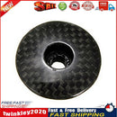 Bicycle Headset Stem Top Cap Carbon Fiber Fork 1 1/8 inch MTB Cover Bolts Newly