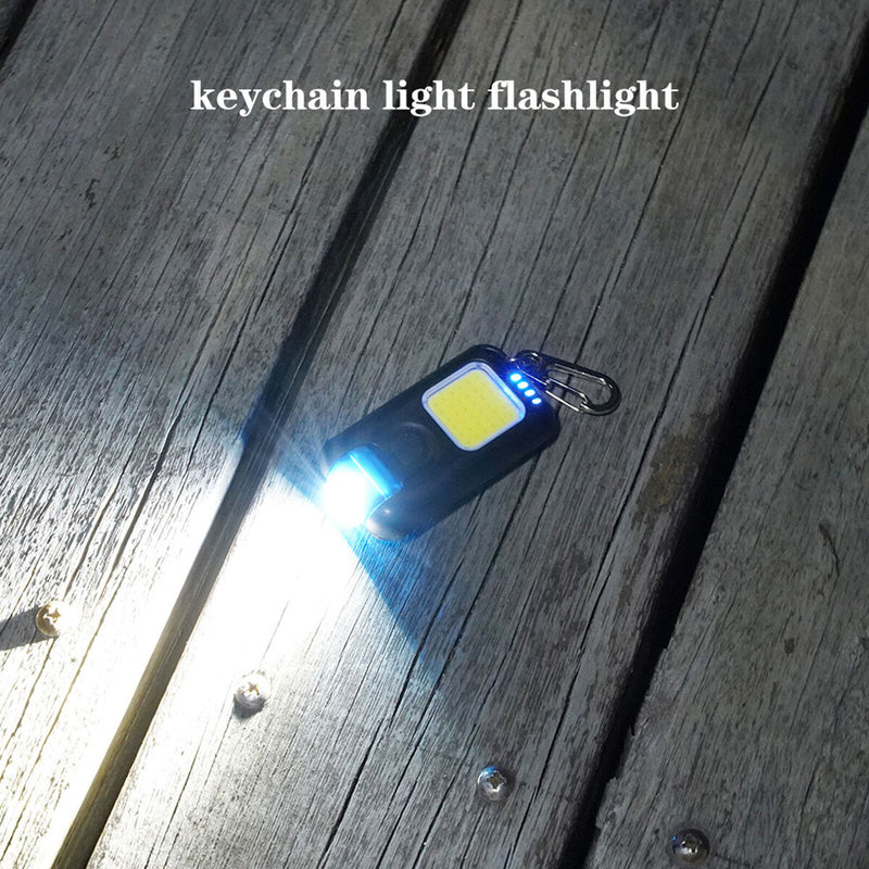 LED Keychain Light - Waterproof Outdoor Night Working Light for Night Camping