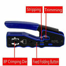 Through Through Compatible Hand Tools Crimper Connector PRO HD Crimping Tool