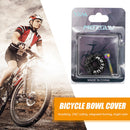 MTB Bike Headset Cover w/ Screw Bicycle Fork Tube Stem Cap Covers (Black) Newly