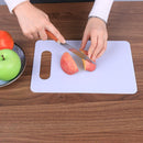 10pcs Plastic Non Slip Anti Bacterium Cutting Board Chopping Block(White)