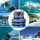 Adults Floating Jacket Lightweight Life Vest for Fishing Swimming (Blue) Newly
