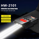 USB Type-C Charging LED Smart Wave Sensor Headlamp Waterproof Clip-on Cap Lamps