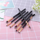 Aediea Beauty Makeup Brush Set, 7-Piece, Wooden Handle, Eyeshadow, Foundation,