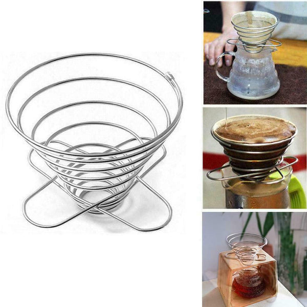 Home Coffee Making Cup Foldable Filter Cups Japanese Special Style Spring B3E0