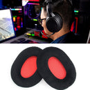 2pcs Flannel Headset Earmuffs for HyperX Cloud Flight/Flight S (Red) Newly