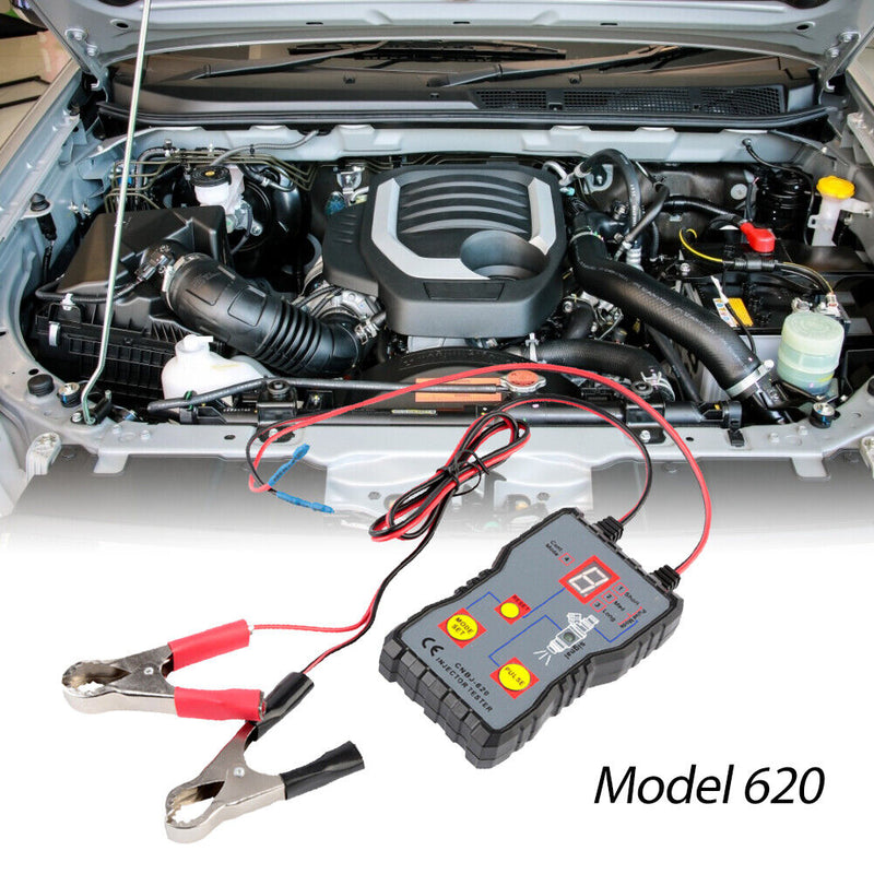 12V Car Fuel Injector Tester Fuel Pressure System Diagnostic Scan Testing Tool