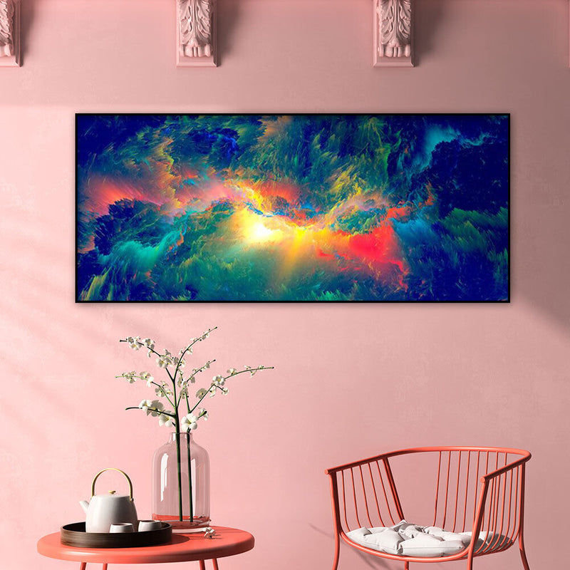 Colorful Cloud Oil Paint By Numbers Kits Hand Painted Wall Craft for Adults Kids