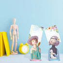 2pcs Diamond Painting Note Holder Valentine Gift Card Table Stand (BQJ03)