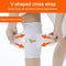 #A Knee Support Arthritis Injuries Relief Kneepad Compression Sleeves for Knee P