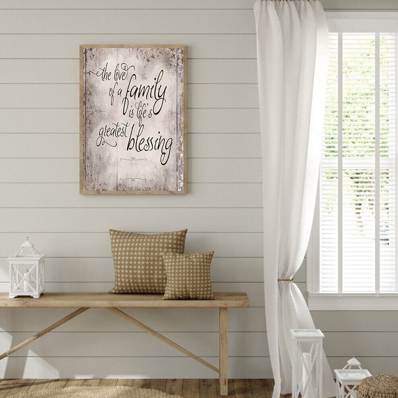 Words 40x50cm Oil Paint By Numbers Picture DIY M659