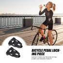 1 Pair Bike Cleat Plastic Road Bike Pedal Cleat Lock Cycling Part Accessories