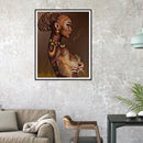5D DIY Full Drill Diamond Painting Ethnic Character Cross Stitch Craft Kits