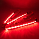 LED Harness Horse Webbing Lights Safety Belt Horse Riding Equipment (Red)