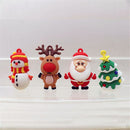 Snowman Xmas Gifts Christmas Tree KeyRing Car Key Holder Christmas Keychain