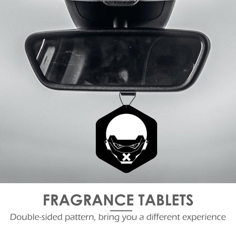 Car Air Freshener Scented Paper Auto Hanging Fragrance Perfume Pendant