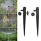 50x Adjustable Water Flow Irrigation Drippers Sprinkler Emitter Drip System