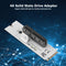 NGFF M.2 to PCI-E 4X Riser Card M2 Key M to PCIE X4 Adapter with LED Indicator