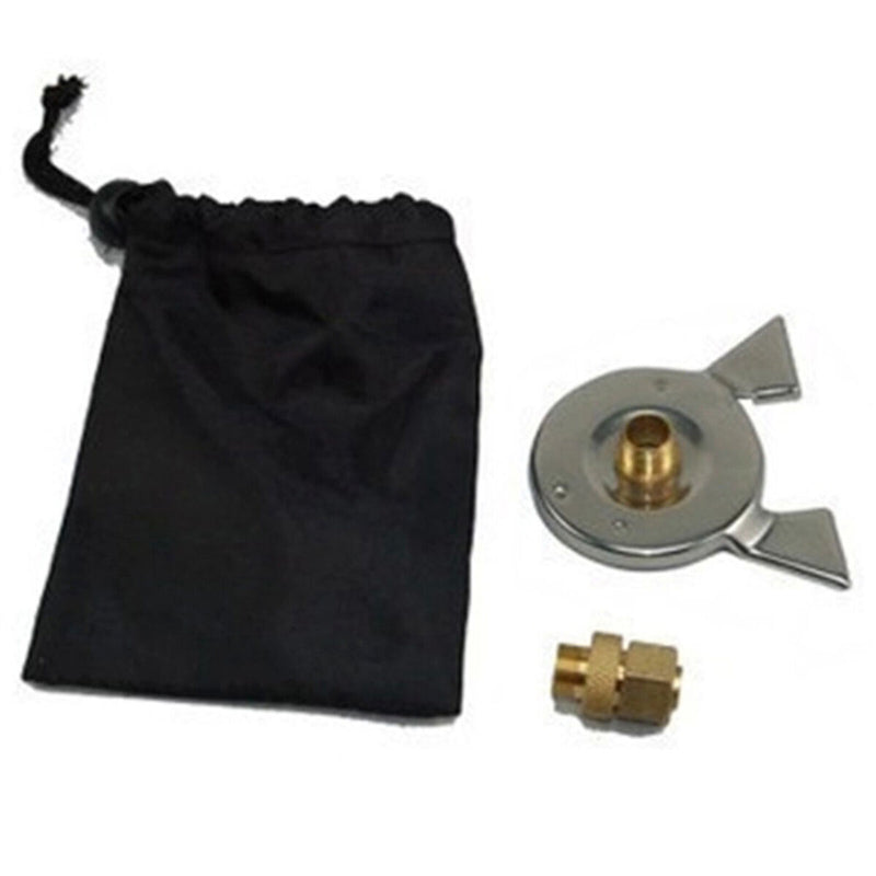 Rotatable Camping Stove Converter Outdoor Long Flat Gas Tank Connector Adap