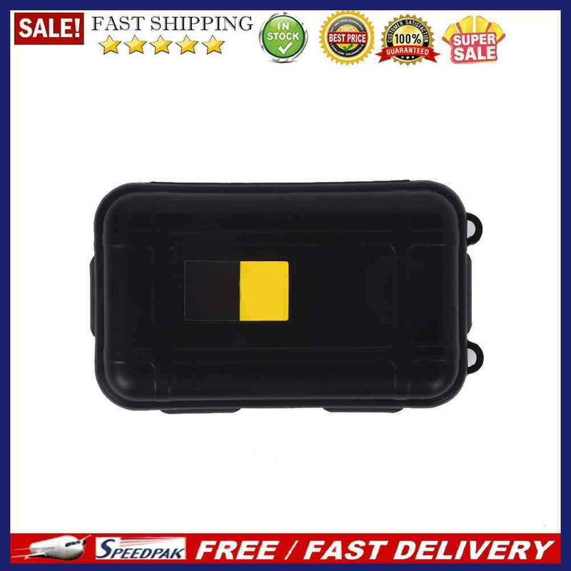 Outdoor Shockproof Waterproof Airtight Survival Storage Case black