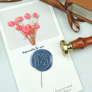 Wax Seal Stamp, Camino Pattern Seal for Envelopes, Wedding, Wine Packages (A-