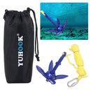 Aluminum Watercraft Anchor Universal Kayak Anchor Canoe Boat Folding Marine