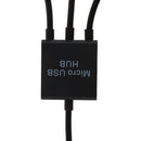 Flash Drive Mobile Phone Micro USB HUB 3 In1 Converter Host OTG Cable Adapter