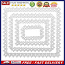 4pcs Metal Cutting Dies Stencils for DIY Scrapbooking (Rectangular Star)