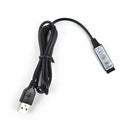 Pin Female Connector For RGB 3528 5050 USB  3 Keys  DC 5V RGB Strip Controller