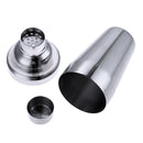 550ml Stainless Steel Cocktail Shaker Cocktail Blender Wine Martini Drink Shaker Barwa