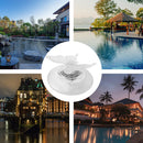Solar RGB LED Swimming Pool Underwater Floating Lamp Garden Water Light (A)