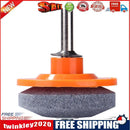 Universal Sharpening Drill Lawnmower Faster Blade Garden Sharpener (Orange)